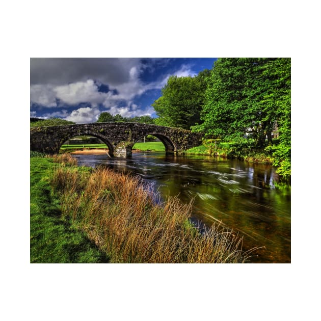 Two Bridges and West Dart River by galpinimages