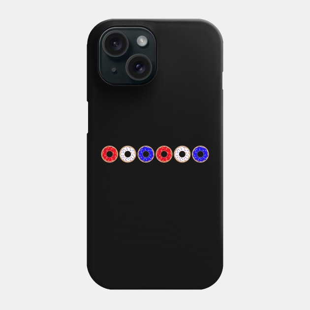 Patriotic Donuts Phone Case by ShawnIZJack13