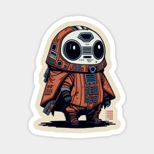 Rebel Porg Pilot Magnet