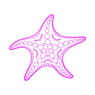 Starfish (pink/white) T-Shirt