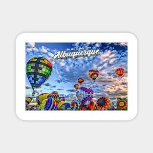 Albuquerque Hot Air Balloon Fiesta Magnet