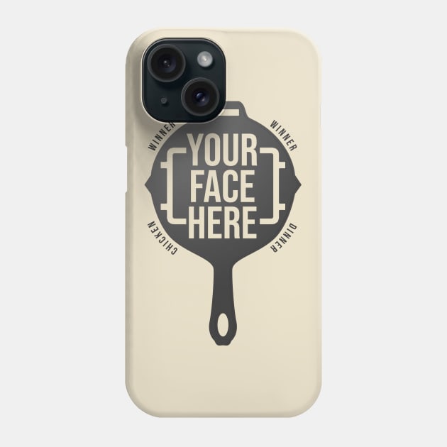 Your Face Here Phone Case by emodist