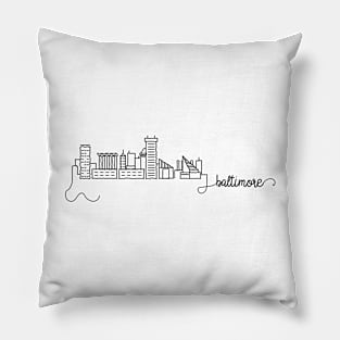 Baltimore City Signature Pillow