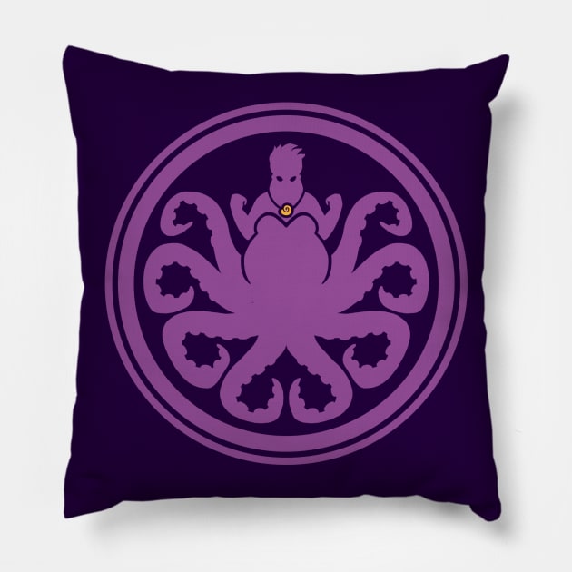 Hail Ursula Pillow by Randy_van_der_Vlag