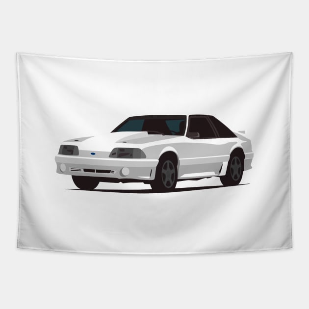 Ford Mustang Tapestry by TheArchitectsGarage