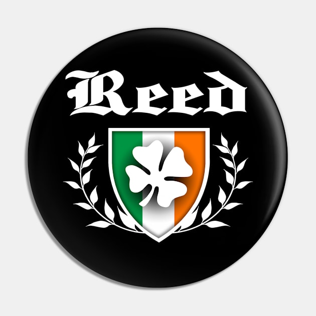 Reed Shamrock Crest Pin by robotface