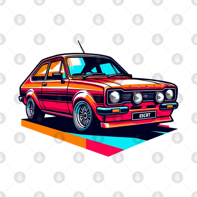 Ford Escort by Vehicles-Art