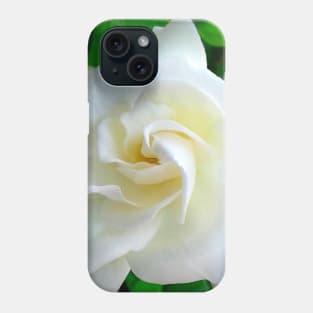 White Flower Phone Case