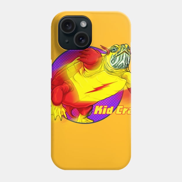 Kid Crash! Phone Case by ThirteenthFloor