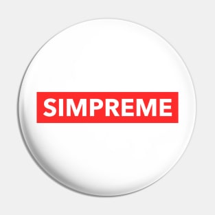 Simpreme - Gen Z Slang Pin