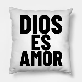 1 John 4-8 God Is Love Spanish Bible Verse Pillow