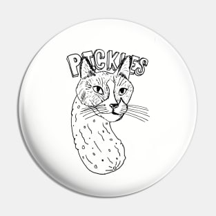Mr Pickles the Pod Cat Pin