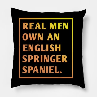 English Springer spaniel Pillow