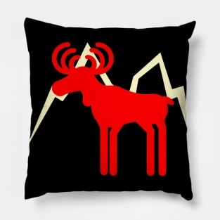 Red Moose Pillow