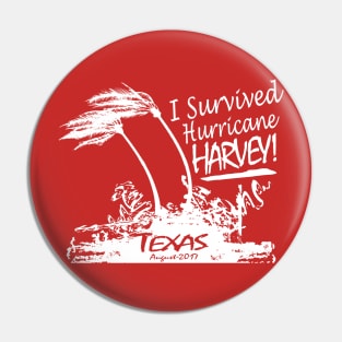 I survived Hurricane Harvey Pin