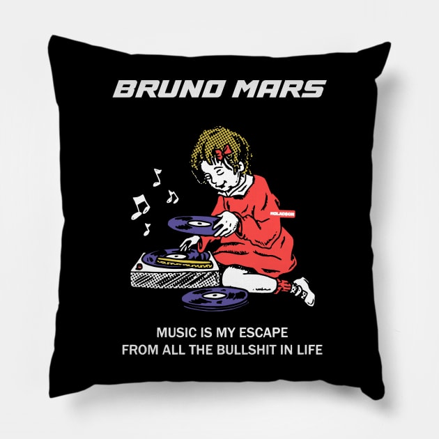 Bruno mars Pillow by Umehouse official 