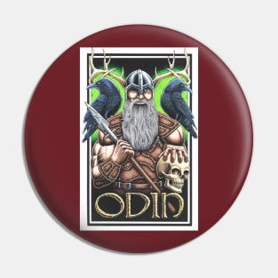 Odin – the All father - color Pin