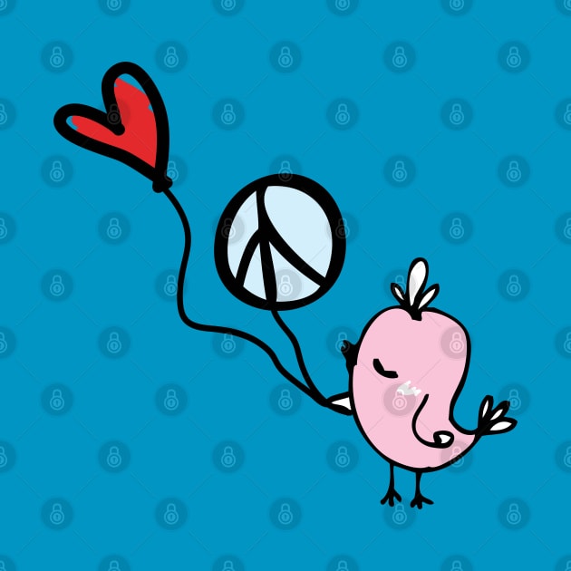 Love and Peace little Bird by CindyS