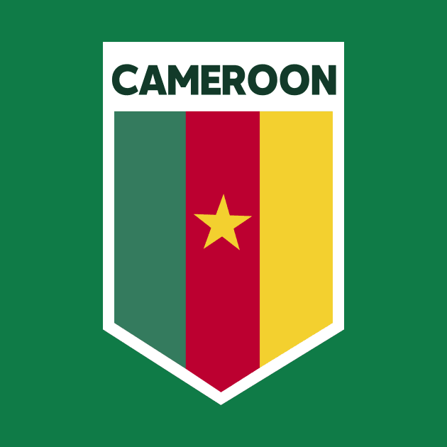 Cameroon Flag Emblem by SLAG_Creative