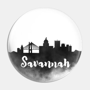 Savannah watercolor Pin