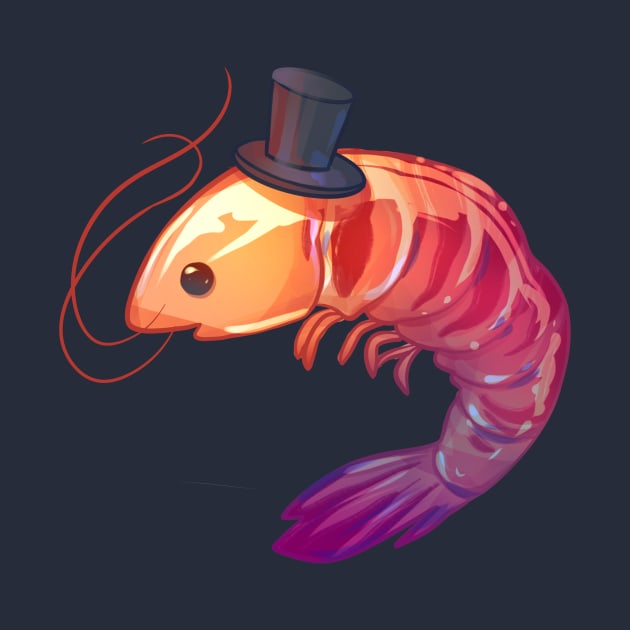 Top Hat Shrimp by Claire Lin