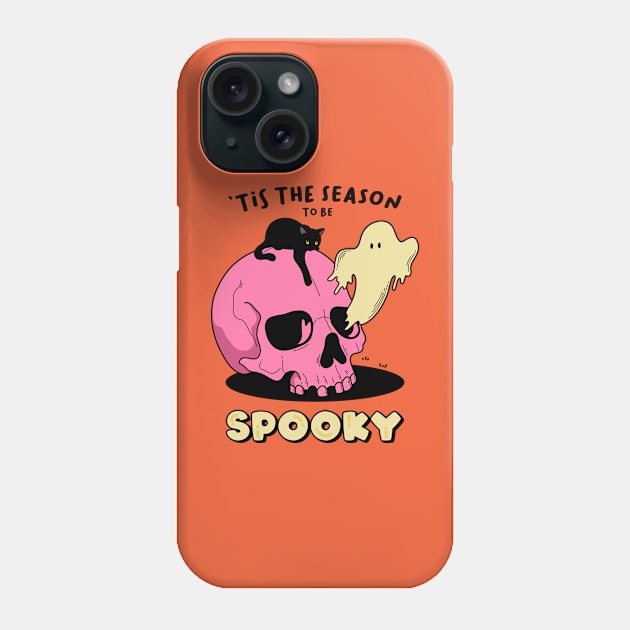 'Tis the season to be spooky Phone Case by magyarmelcsi