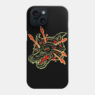 dead wolf Phone Case