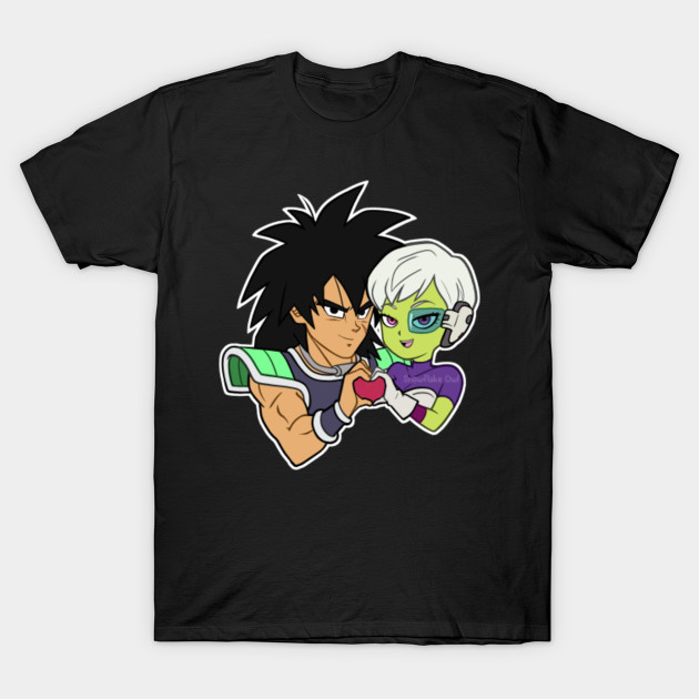 Broly And Cheelai Dragon Ball Super T Shirt Teepublic