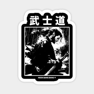 Japanese Samurai Warrior Anime Streetwear #4 Magnet