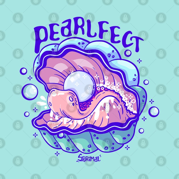 Pearlfect pearl in perfect clam pun by SPIRIMAL