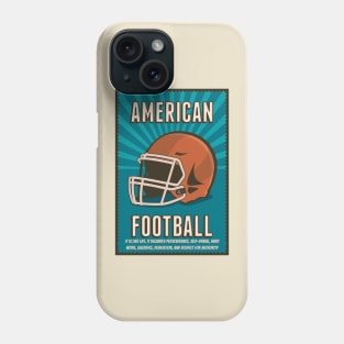 American Football Rugby Quote Phone Case