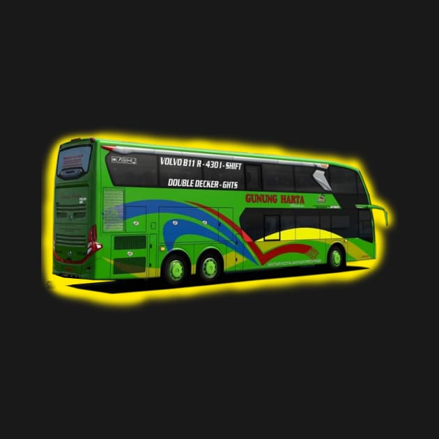 double decker bus by alvian