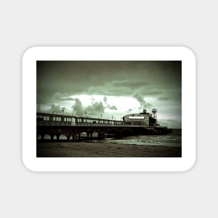 Bournemouth Pier and Beach Dorset England UK Magnet