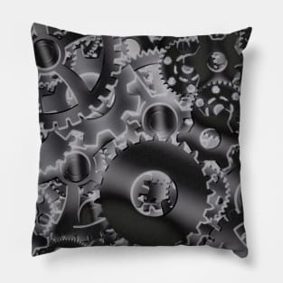 Cog wheels Pillow