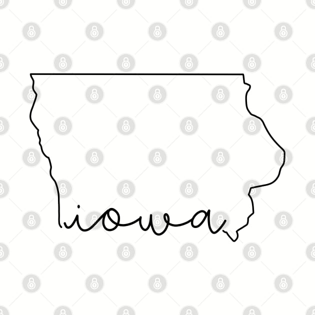 Minimalist Iowa by A + J Creative Co