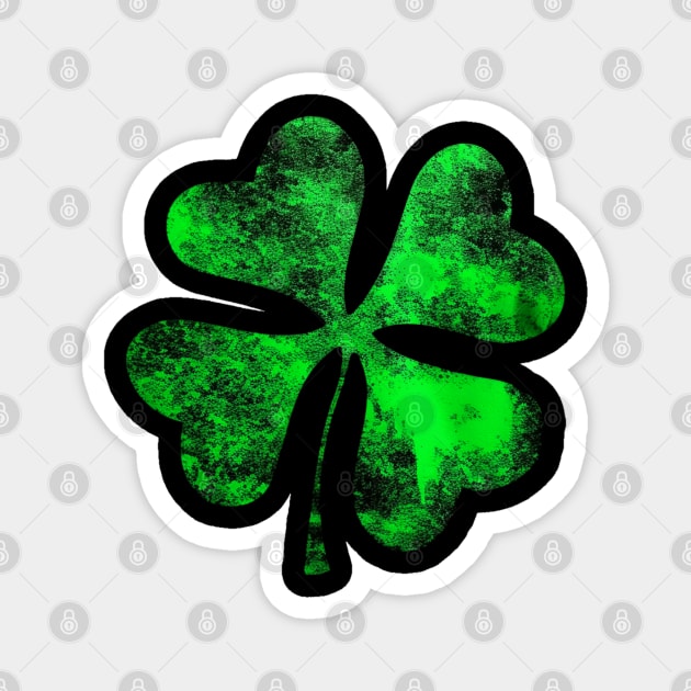 Resident Alien for St patricks day Magnet by FehuMarcinArt