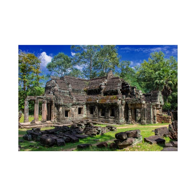 Banteay Kdei Temple in the Midday Sun by BrianPShaw