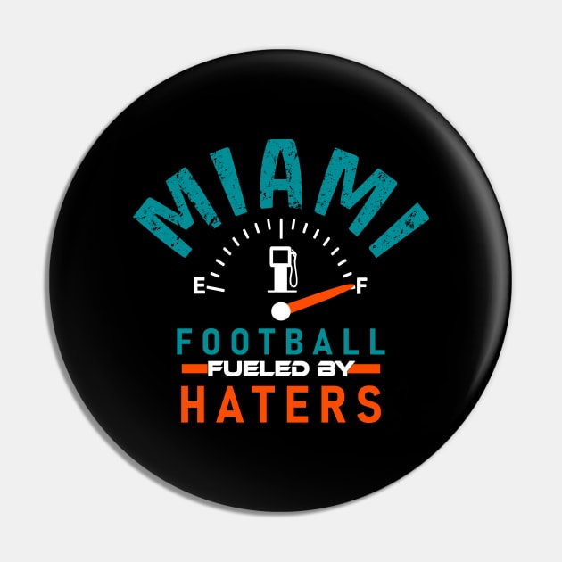 Miami Pro Football - Fueled Up Pin by FFFM