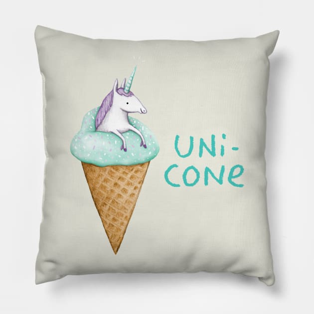 Unicone Pillow by Sophie Corrigan