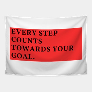 Every step counts towards your goal Tapestry