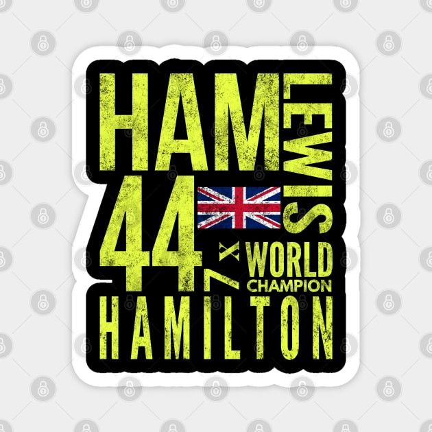 Hamilton 2022 Magnet by Worldengine