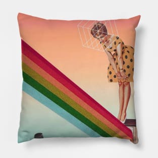 Get Out and Play Collage Art Pillow