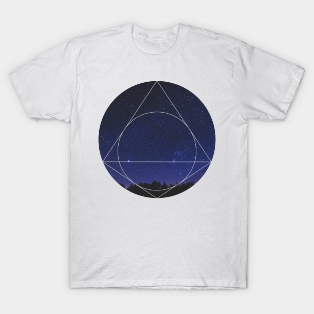 Discover Magical Universe Geoemtric Photography - Universe - T-Shirt