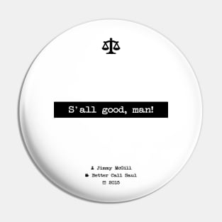 Better Call Saul, S'all good man, Typewriter quote wall art, Motivational Quote, Wall Art Poster, Quote Print, Home Decor, Movie Quote, TV Pin