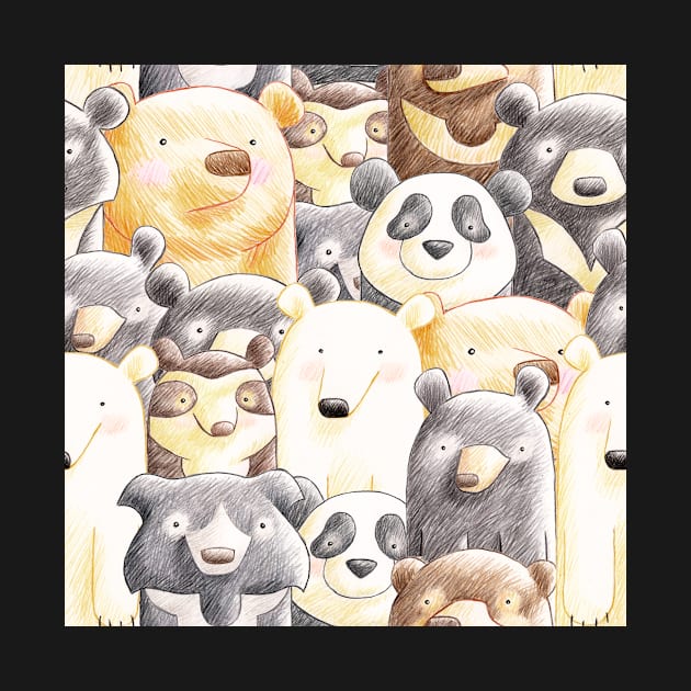 It's a Family of Bears - Family Portrait by shiro