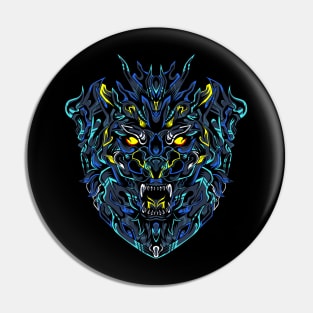 Dark tiger monsters Pin