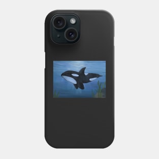 Underwater Orca - Digital Painting Phone Case