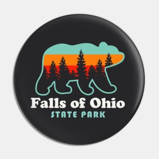 Falls of Ohio State Park Bear Clarksville Indiana Pin