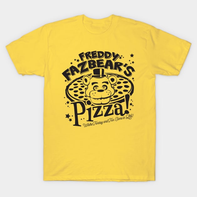 Freddy Fazbear's Pizza T-Shirt - FiveFingerTees