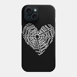 spider heart Phone Case